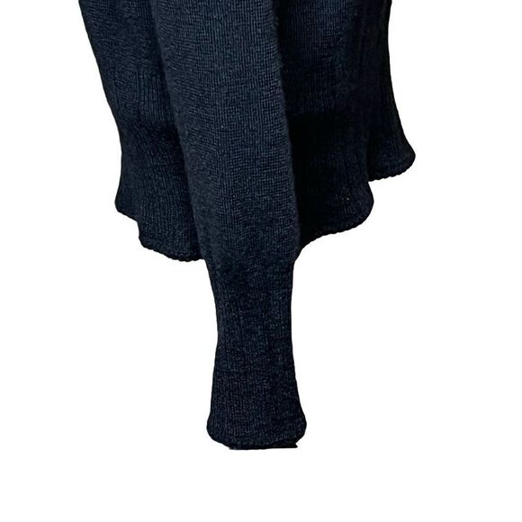 Mercer & Madison black merino wool crew neck sweater size XL - Picture 4 of 15